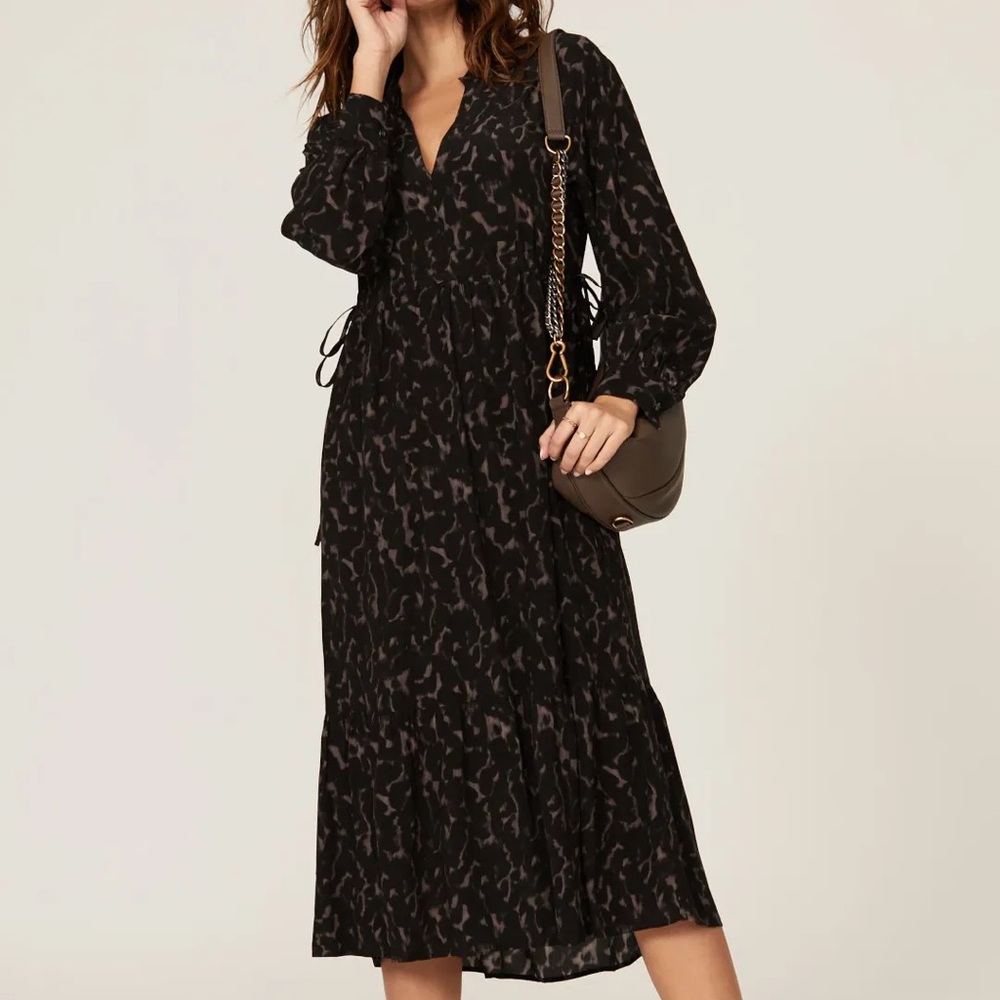 Rails Maple Cheetah Dress Size M